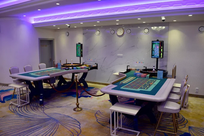 Roulette tables at Royalty Casino Prague